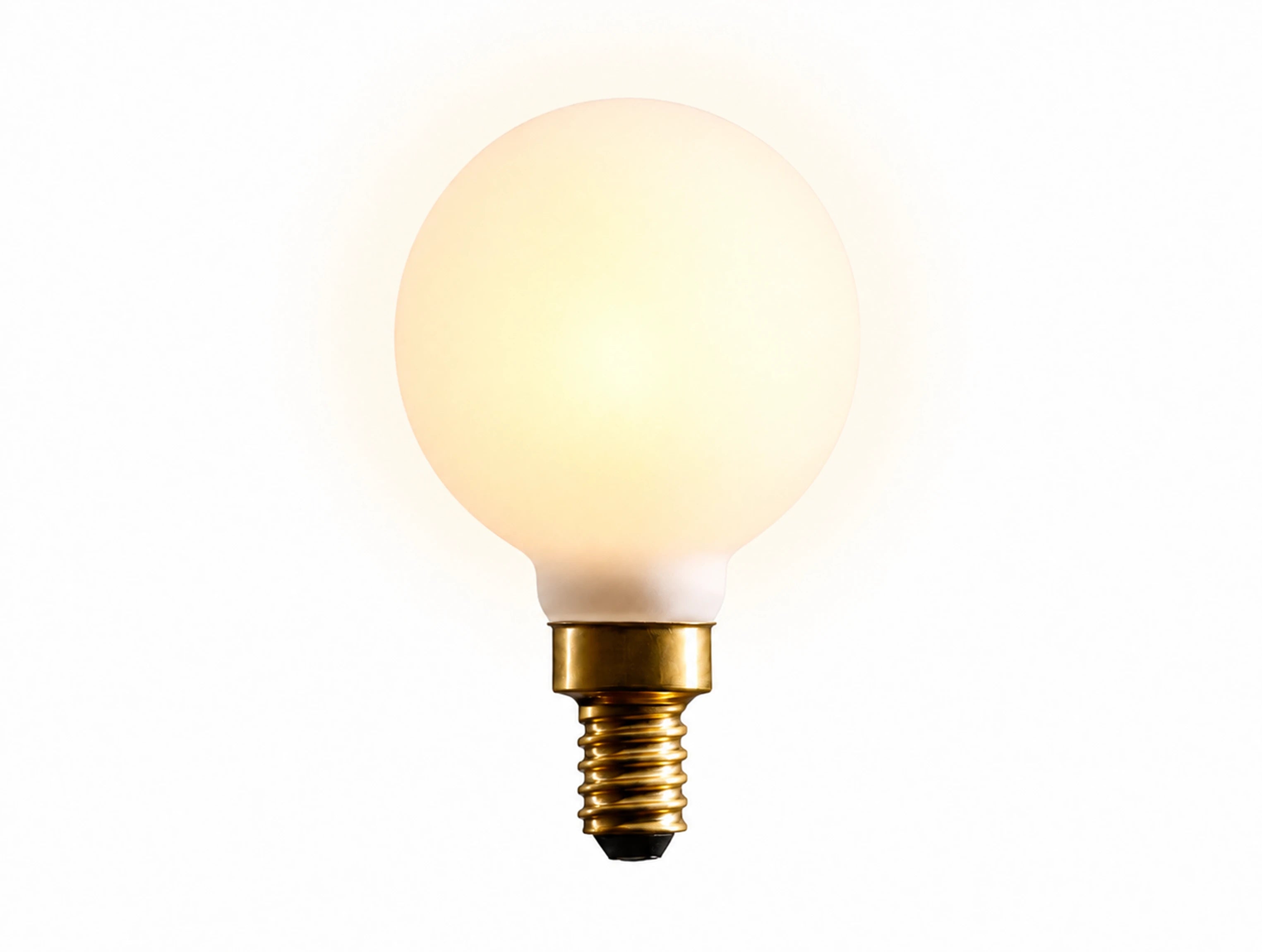 LED White G16 Filament E12 Bulb